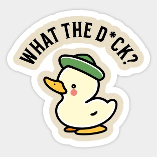 What the Duck Sticker